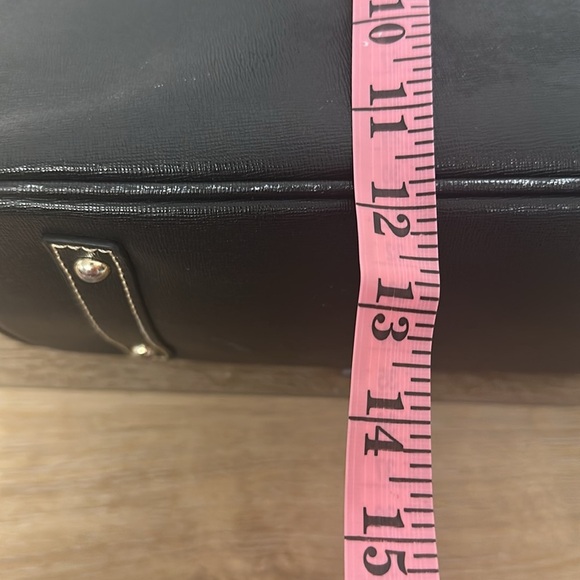 Dooney & Bourke Black saffiano leather large tote/shoulder bag - Picture 7 of 16